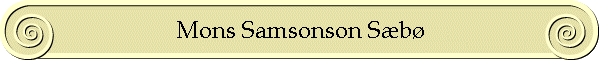 Mons Samsonson Sb