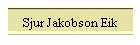 Sjur Jakobson Eik