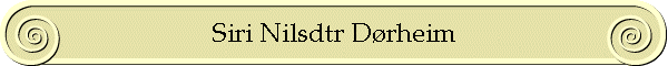Siri Nilsdtr Drheim